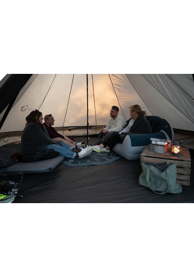 Easy Camp Moonlight Bell Glamping 7 Kişilik Yüksek Aile Çadırı Yeşil