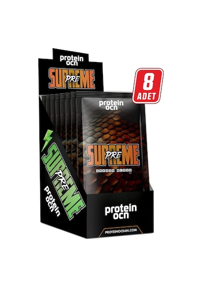 Preworkout Supreme - Pratik Kutu - 8 Tek Kullanımlık Saşe