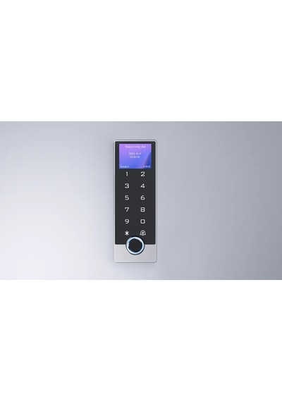 Lockway Lcw-214 Lcd Em Lcd Ekranlı Parmak İzi Ve Dokunmatik Tuş Takımlı Proximity Kart Okuyucu