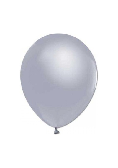 Metalik Gümüş Lateks Balon 12 inç