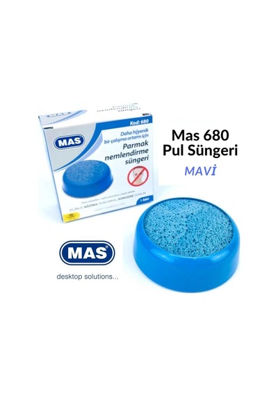Mas 680 Pul Süngeri Mavi