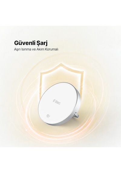 Ttec Aircharger Pro 2 Bliss Qi2.2/magsafe Özellikli 25w iPhone Uyumlu/android Stantlı Kablosuz Hızlı Şarj A Beyaz