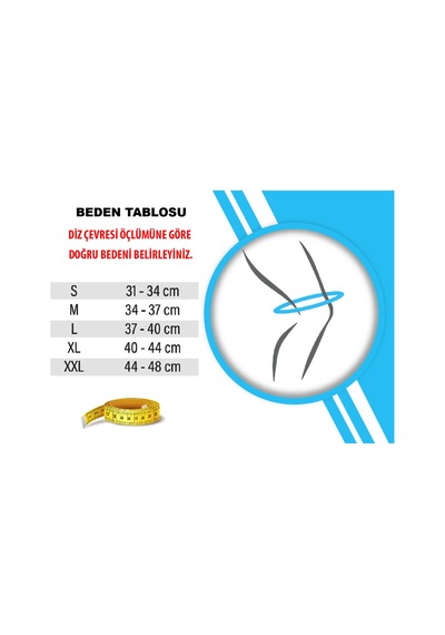 Code: 506 Ön Çapraz Bağ Destekli Dizlik Siyah