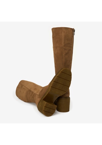 Sand Beige Çizme Kadın 26k12075xs Vergelio Suede Bej