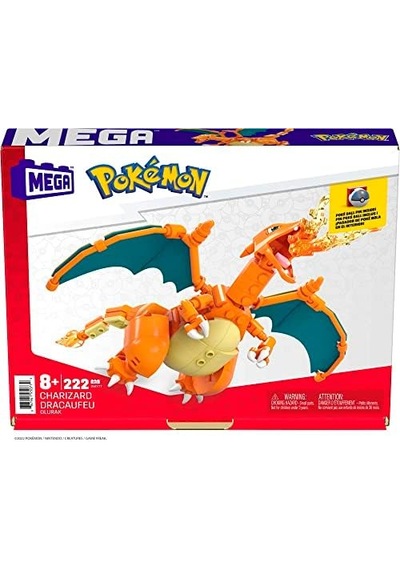 Bloks Mega Charizard Figürü, 8 Yaş Ve Üzeri, Gwy77