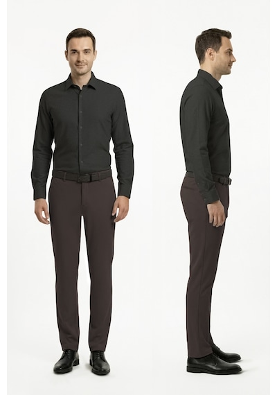 Goffra Erkek North Esnek Relaxed Beli Lastikli Jogger Pantolon Kahverengi M702-r0311-01 Kahverengi