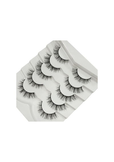 Cocosh She 5'li Doğal İpek Kirpik No:3d33