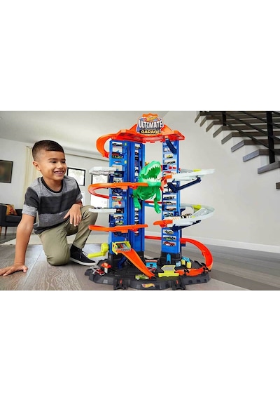 Hot Wheels Robotik T-Rex Ultimate - Garaj