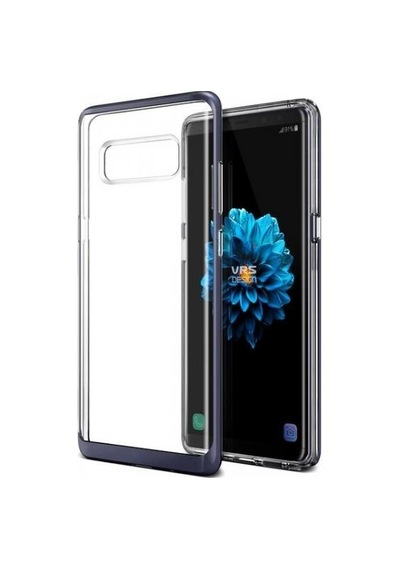 Vrs Galaxy Uyumlu Note 8 Crystal Bumper Kılıf Orchid Gray