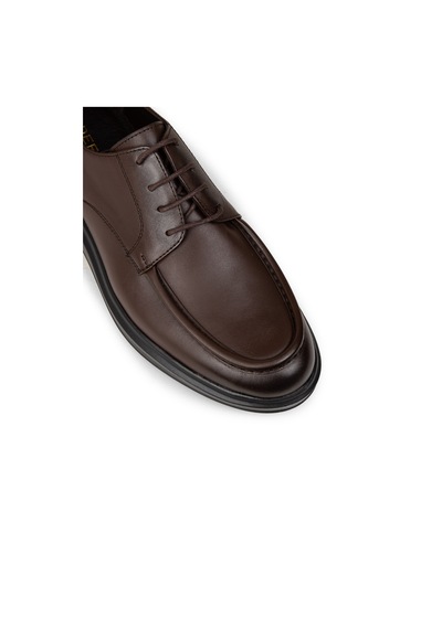 Deery Erkek Kahverengi Deri Comfort Günlük Ayakkabı - 01981mkhvp01 Kahverengi