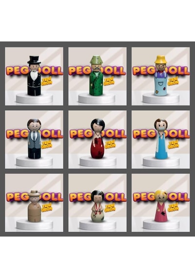 Boyanabilir Peg Doll Pd18