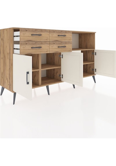 Kronos Konsol 4 Raflı 4 Çekmeceli 4 Kapaklı 176x59x99 Çam-aytaşı/ Çam-aytaşı/çam Kronos Konsol 4 Raflı 4 Çekmeceli 4 Kapaklı 176x59x99 Çam-aytaşı/ Çam-aytaşı/çam