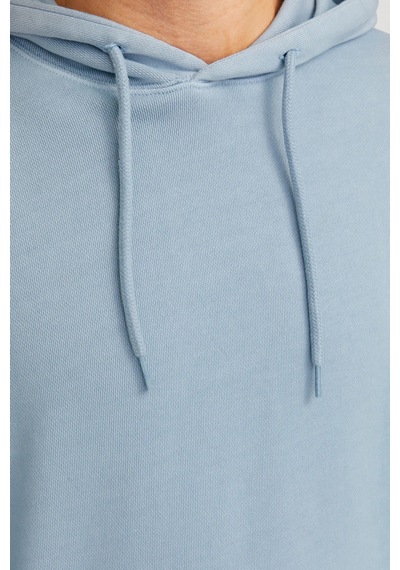 Jack & Jones Erkek Sweat 12268272 Açık Mavi Açık Mavi