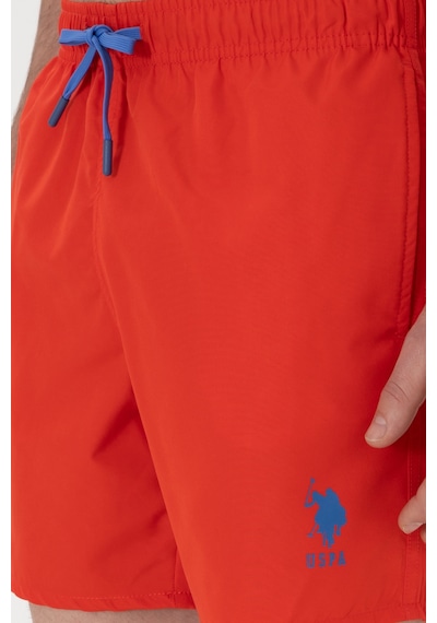U.s. Polo Assn. Erkek Kırmızı Deniz Şortu 50300020-vr213 Rısk Red