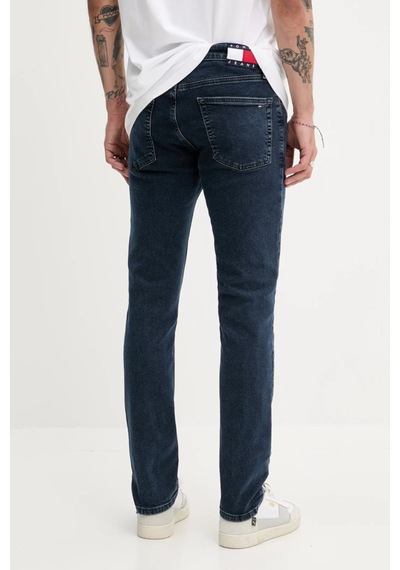 Tommy Jeans Erkek Kot Pantolon Dm0dm21213 1bk Mavi Mavi