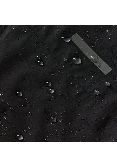 Mizuno Waterproof 20k Hooded Jacket Kadın Yağmurluk Siyah Çok Renkli