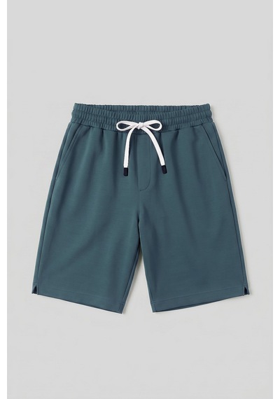 Tommy Life Orman Yeşili Standart Fit Basic Arka Cepli Erkek Şort - 81314 Yeşil