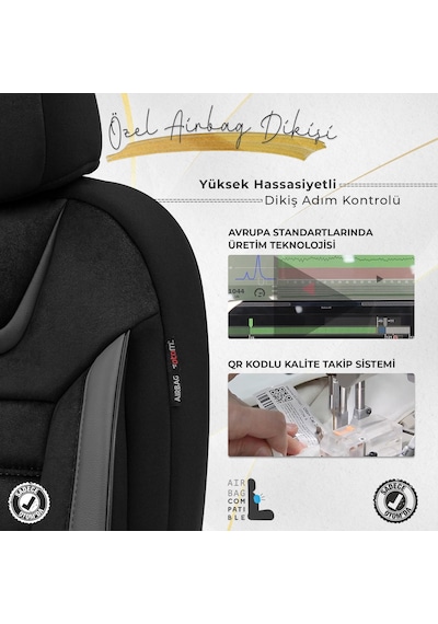 Otom Iconic Design Ekstra Destekli Oto Koltuk Kılıfı 550061877