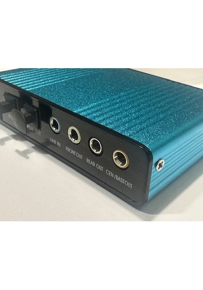 Usb Optik Ses Kartı Harici Optik Ses Kartı Usb 6 Kanal Ses Kartı