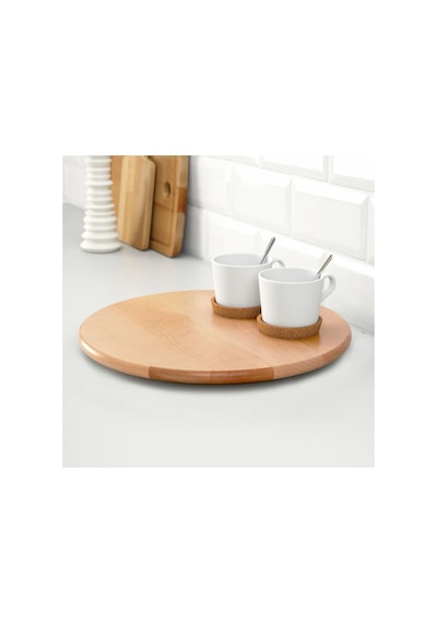 Ikea Snudda Döner Servis Tepsisi 39 X 4 Cm Kahverengi
