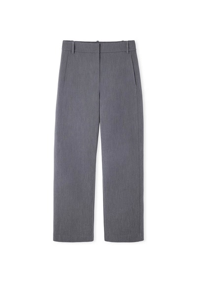 İpekyol Kemerli Barrel Fit Koyu Gri Kadın Pantolon Iw6260003192