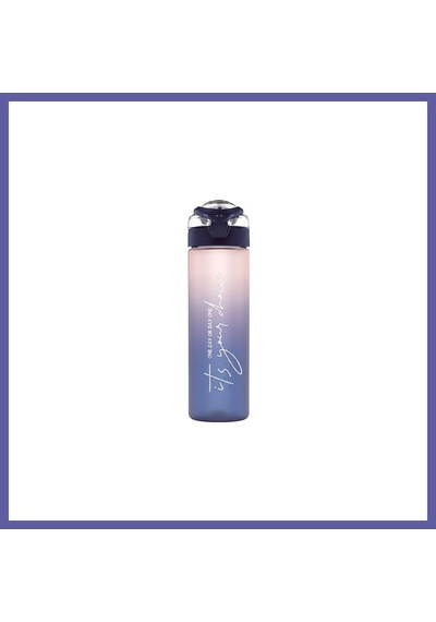 Bezos T-0111 Tritan Matara Degrade 630ml 1 Adet Nıda Çok Renkli