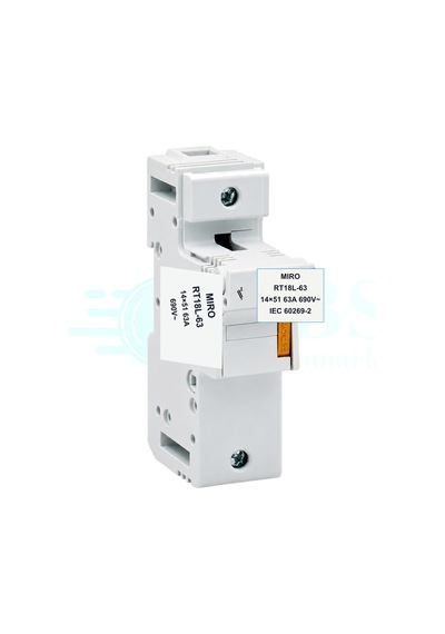 Rt18l-63 1p 14x51 1p Sigorta Yuvası 2'li Paket