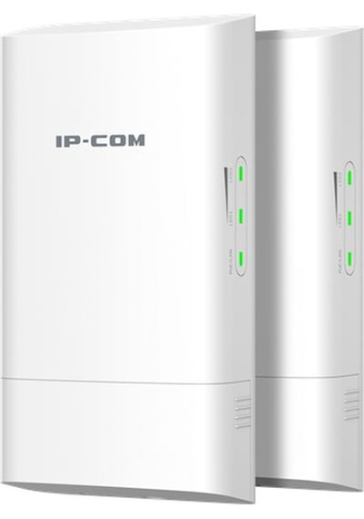 Ip-com Cpe5-kıt 5ghz 867mbps 1km Ptp 30 Derece Dış Ortam 2lı Set Tak Çalıştır Access Poınt Adaptörlü
