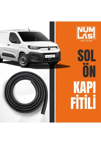 Citroen Berlingo Panelvan 2019-2025 Sol Ön Kapı Fitili-a Kalite-numlas-nm4379