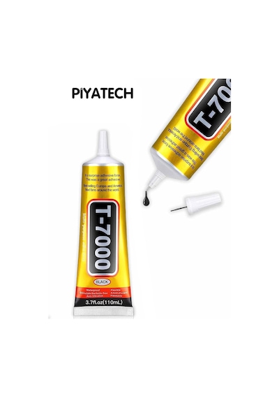 T-7000 50 Ml Çok Amaçlı Siyah Yapıştırıcı - Güçlü Tutuş