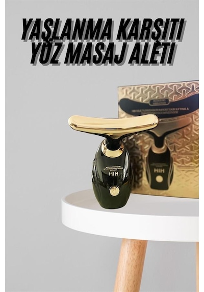 Yüz - 479 - Masaj Aleti Boyun Ve Yüz Ems Güzellik Cihazı Cilt Sıkılaştırma Cilt - Glblseme - Gençleştirme Cihazı