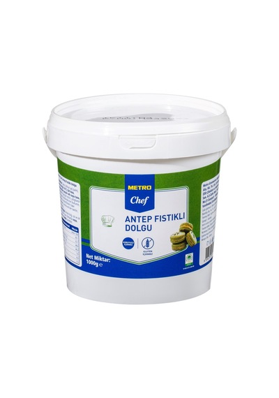 Metro Chef Antep Fıstığı Dolgusu 1 Kg Glutensiz Tarı