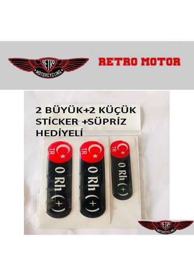 Kan Grubu Damla Sticker Set Arh-