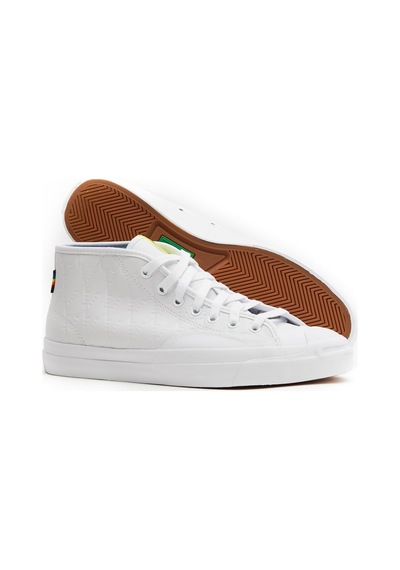 Converse Jack Purcell Pro Mıd Whıte/chambray Blue Beyaz