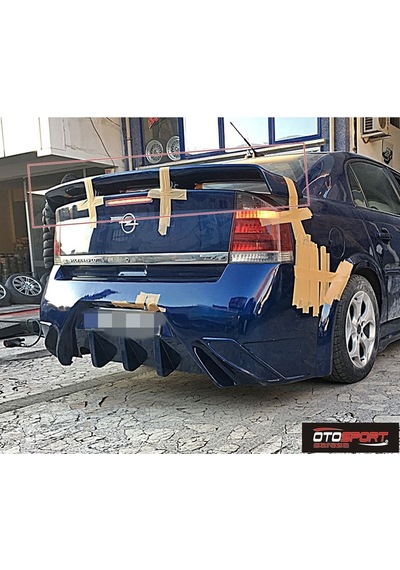 Opel Vectra C Yüksek Spoyler Fiberglass Boyasız