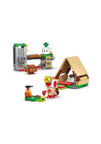 LEGO® Super Mario™ Captain Toad Kampı 72040 - 6 Yaş ve Üzeri Çocuklar için Yaratıcı Oyuncak Yapım Seti (159 Parça)