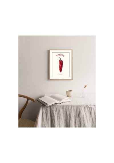 Poster Ahşap Çerçeveli Dekoratif Tablo Çok Renkli - 868794182 Çok Renkli