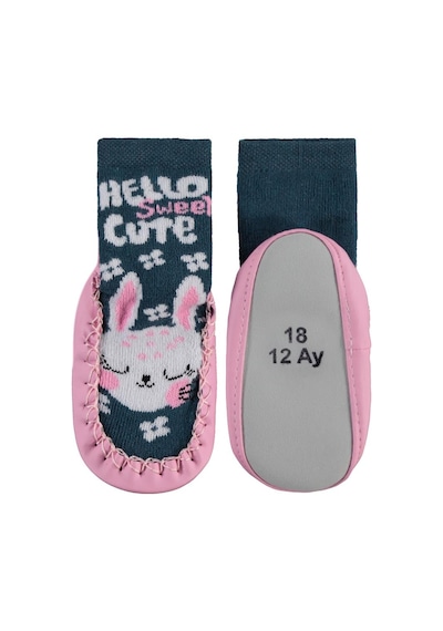 Civil Baby Cute Bebek Kız Havlu Çarık Çorap - Standart