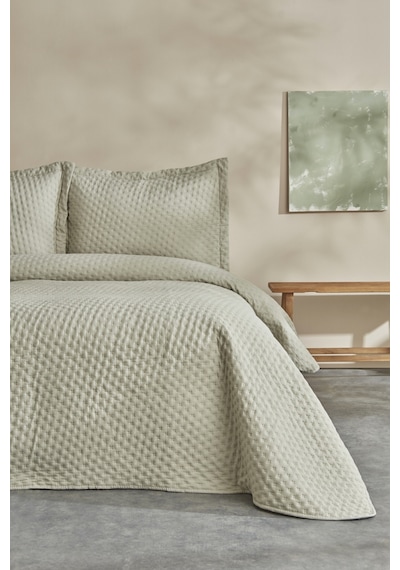 Karaca Home Breeze Soft Tek Kişilik Yatak Örtüsü Adaçayı 200.22.11.0200
