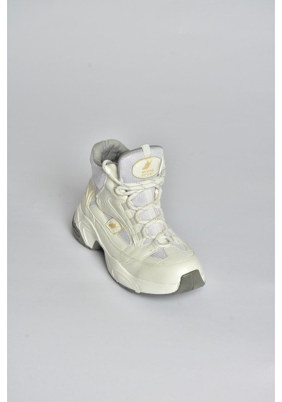 Fox Shoes V312415009 Beyaz Bilekli Spor Ayakkabı Sneakers Beyaz