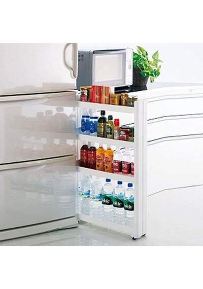 Motek Slim Organizer 4lü Raf Beyaz