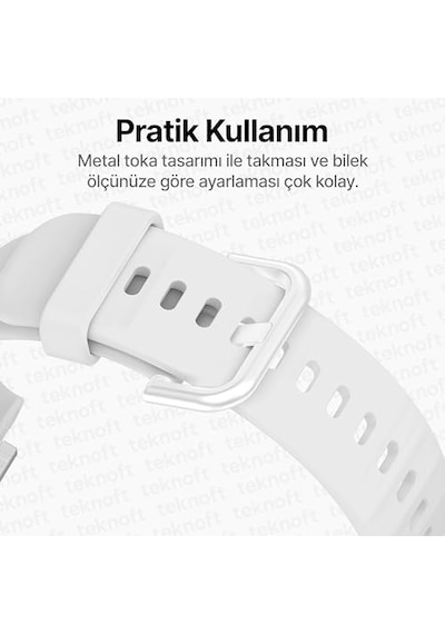 Watch Fit 4 Pro/fit 4/fit 3 İle Uyumlu Yumuşak Dokulu Konforlu Spor Silikon Kordon