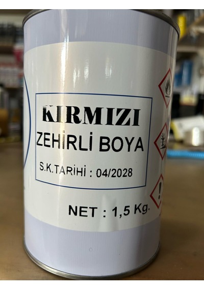 Çelebi Marin Sezonluk Bakır Esaslı Zehirli Boya Kırmızı 1 Kg