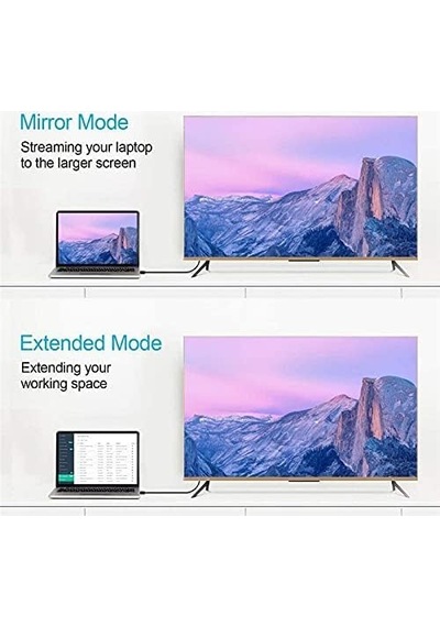 Hc-01 Type-c To 4k Ultra Full Hd Hdmı Usb-c Tak Çalıştır Macbookile İpadile Telefon İle Uyumlu Görüntü Aktarım Kablosu-1.8m