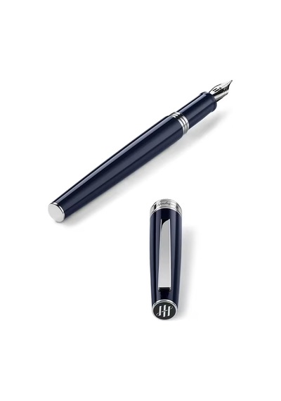 Montegrappa Armonia Dark Blue Dolma Kalem - B Uç Isa1r5ad Lacivert