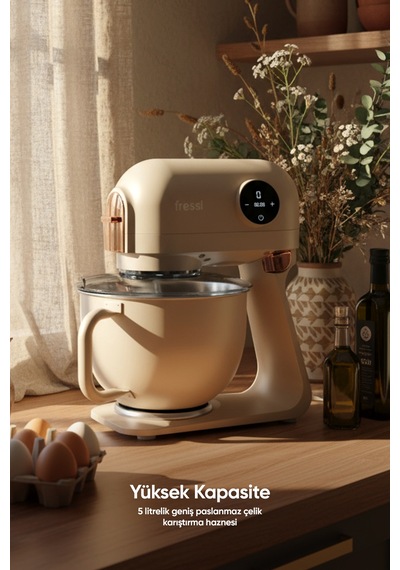 Fressi Allegro FR-SM2503 1500 W 5 lt Hamur Yoğurma Makinesi
