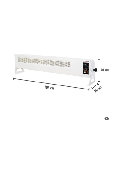 Vortex 6000w Monofaze Elektrikli Fanlı Isıtıcı Krem