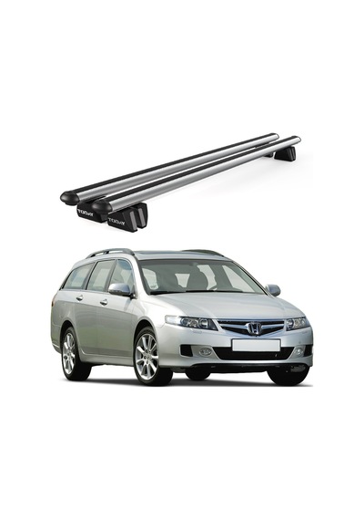 Pençe Honda Accord Tourer 2002-2008 Uyumlu Gri Ara Atkı Port Bagaj Tavan Barı