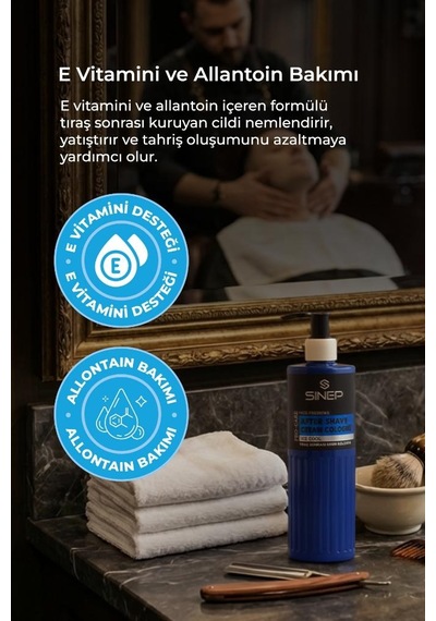Sinep Pro-care Tıraş Sonrası Krem Kolonya Balsam 400 Ml Ice Cool