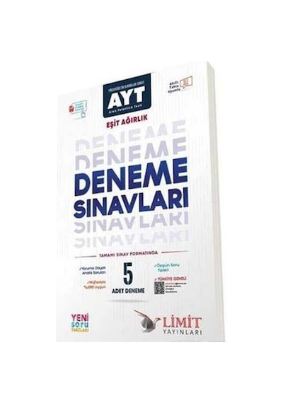 Ayt Eşit Ağırlık 5 Li Deneme Limit Yayınları